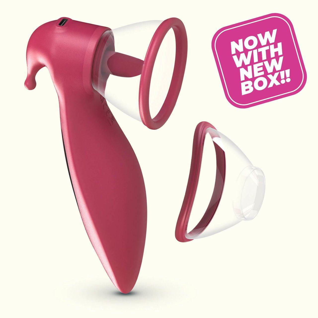 Stymulator łechtaczki i sutków z ssaniem, lizaniem i wibracjami | Loris.pl