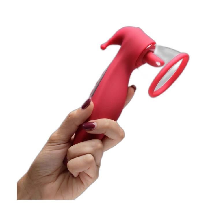 Stymulator łechtaczki i sutków z ssaniem, lizaniem i wibracjami | Loris.pl