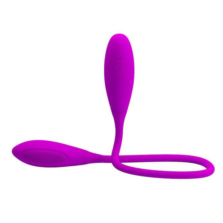 Podwójne wibrujące jajeczka USB 7 trybów – wodoodporne