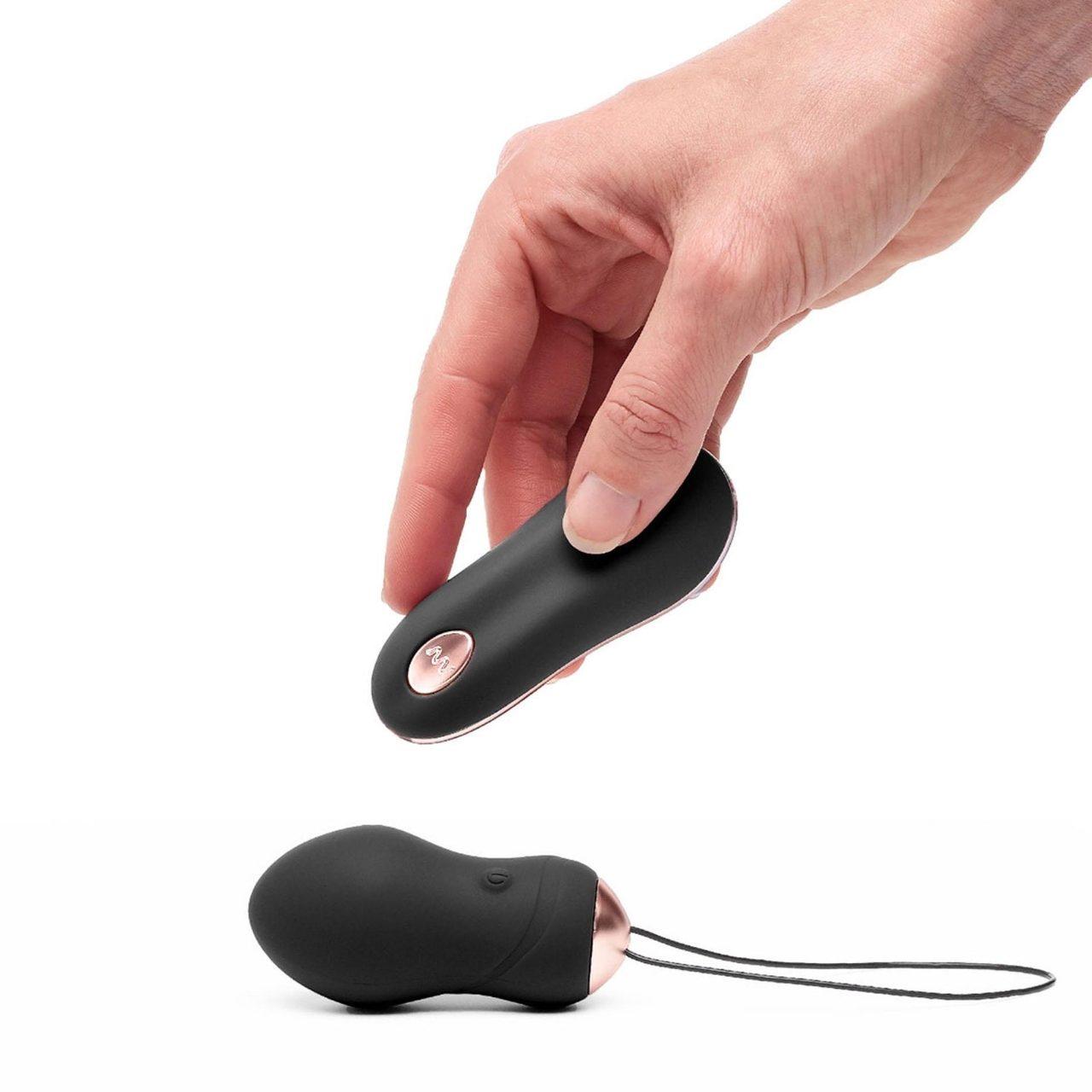 Wibrujące jajeczko z pilotem USB 7 cm IPX7 | Loris.pl