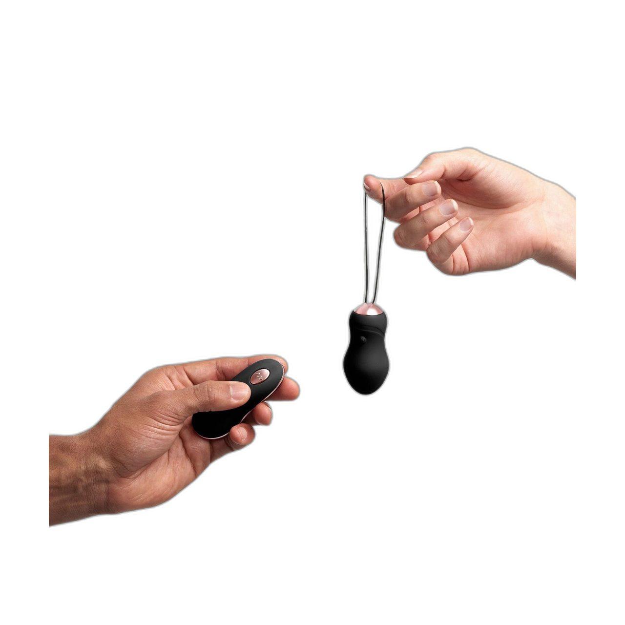 Wibrujące jajeczko z pilotem USB 7 cm IPX7 | Loris.pl