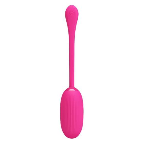 Wibrujące jajko z aplikacją | 12 trybów | Ładowanie USB | Magenta
