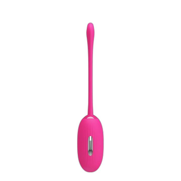 Wibrujące jajko z aplikacją | 12 trybów | Ładowanie USB | Magenta