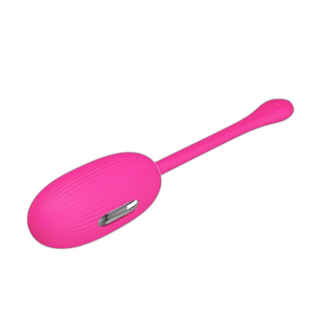 Wibrujące jajko z aplikacją | 12 trybów | Ładowanie USB | Magenta