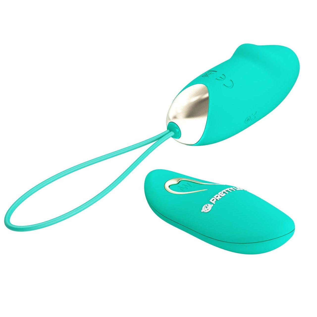 Jajeczko wibrujące z pilotem bezprzewodowym 12 trybów | Loris.pl