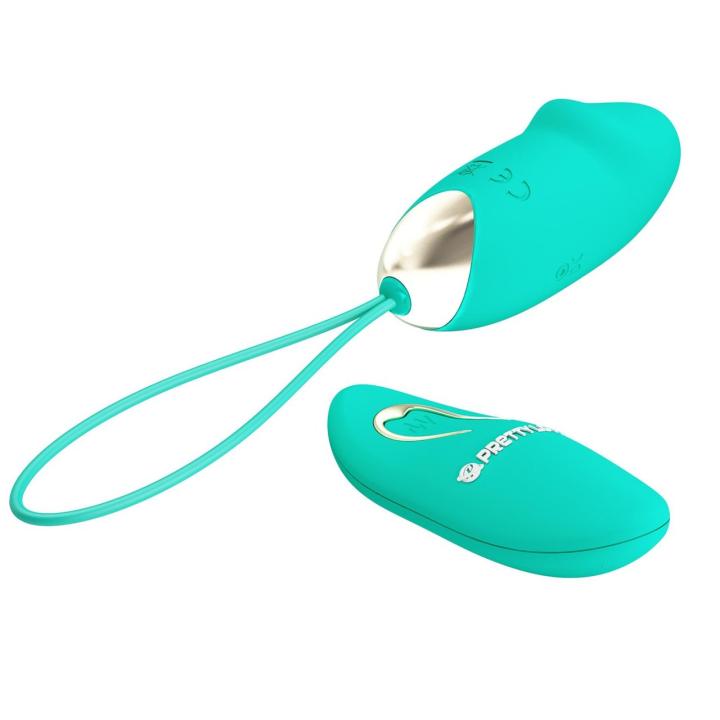 Jajeczko wibrujące z pilotem bezprzewodowym 12 trybów | Loris.pl