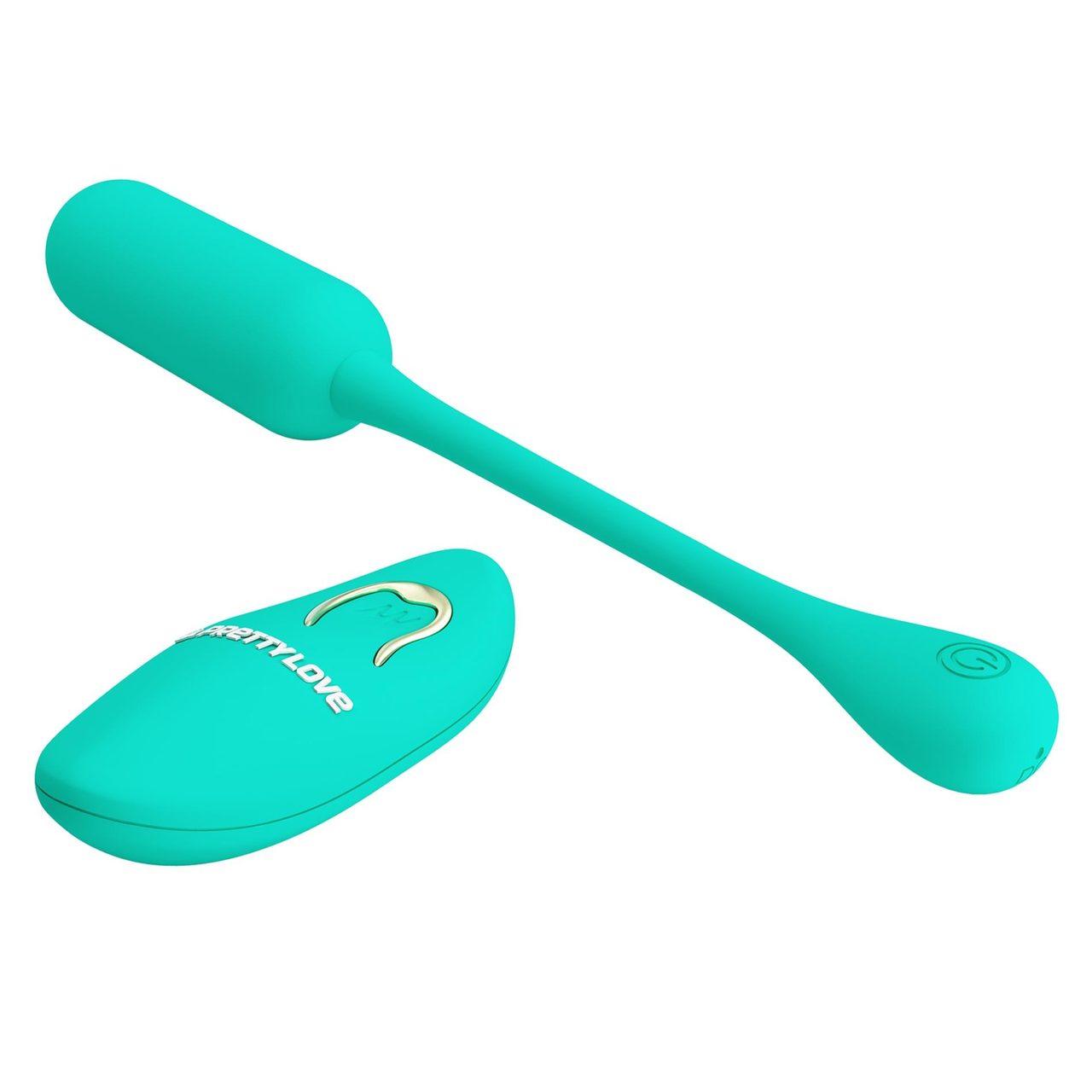 Bezprzewodowe jajko wibracyjne z pilotem 12 trybów | Zielone