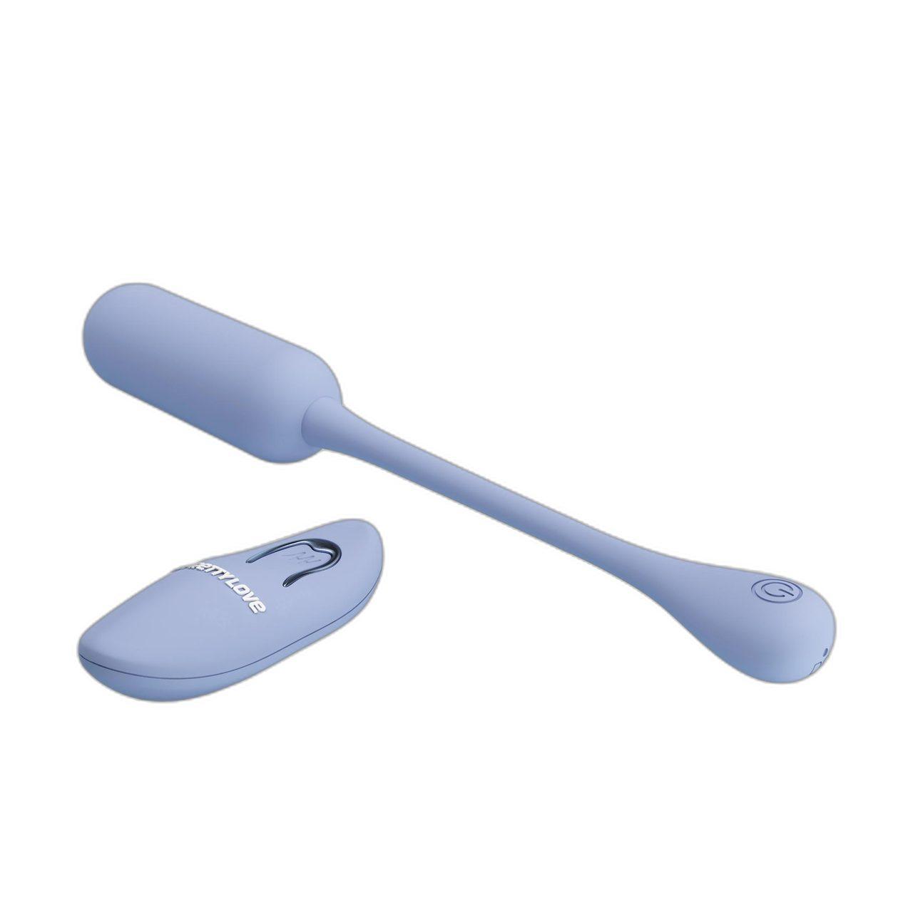 Wibrujące jajko z pilotem 12 trybów | Niebieskie | Loris.pl