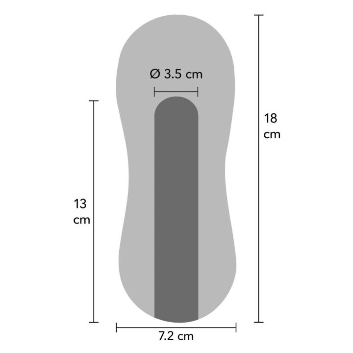 Wibrujący masturbator wagina cielista 18 cm – realistyczny tunel