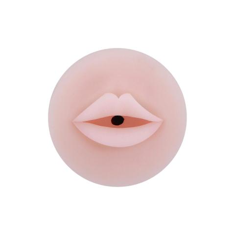 Masturbator usta z wibracją i efektem ssania 18 cm