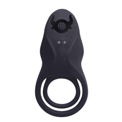 Wibrujący pierścień podwójny z pilotem | 7 trybów | Ładowanie usb