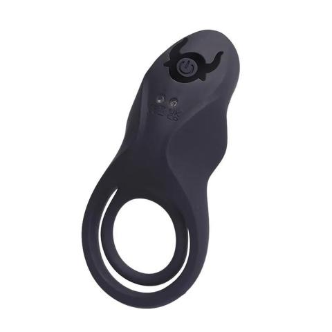 Wibrujący pierścień podwójny z pilotem | 7 trybów | Ładowanie usb