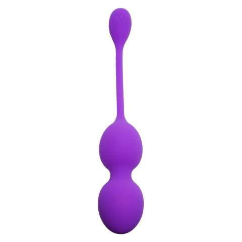 Wibrujące kulki gejszy 3,2 cm USB 10 trybów | Silikon medyczny