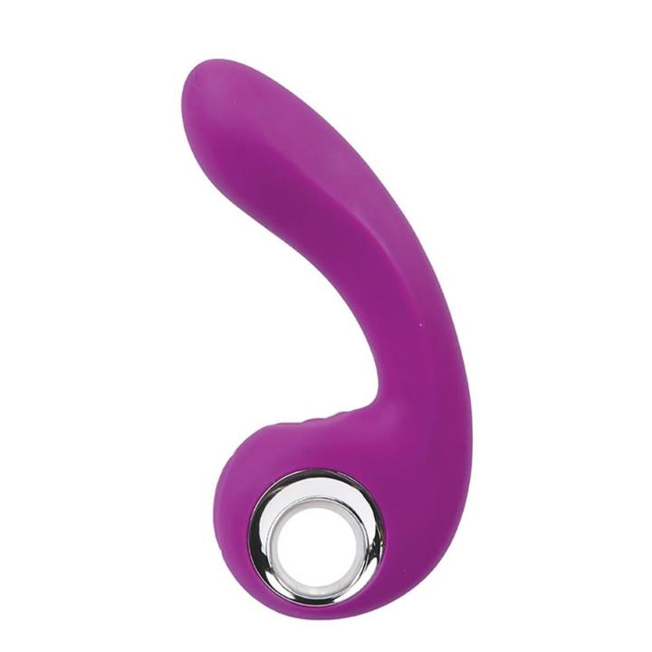 Stymulator punktu g z uderzaniem i wibracjami | Silikon | Usb | 20 trybów