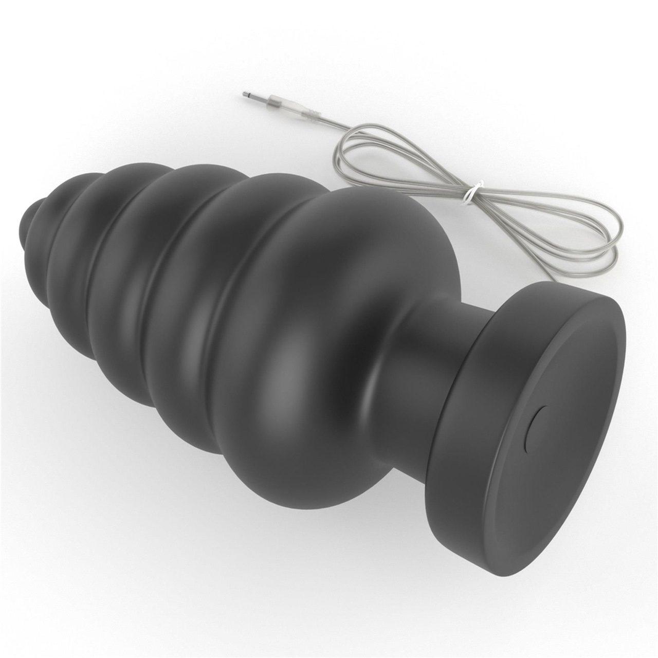 Duży wibrujący plug analny z przyssawką 17,5 cm | 3 prędkości, 7 trybów