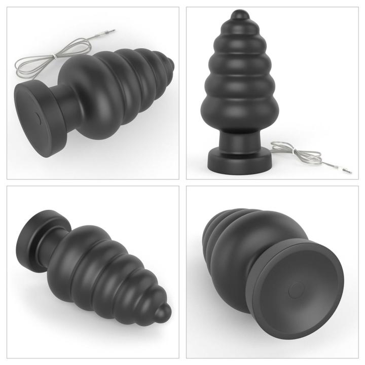 Duży wibrujący plug analny z przyssawką 17,5 cm | 3 prędkości, 7 trybów