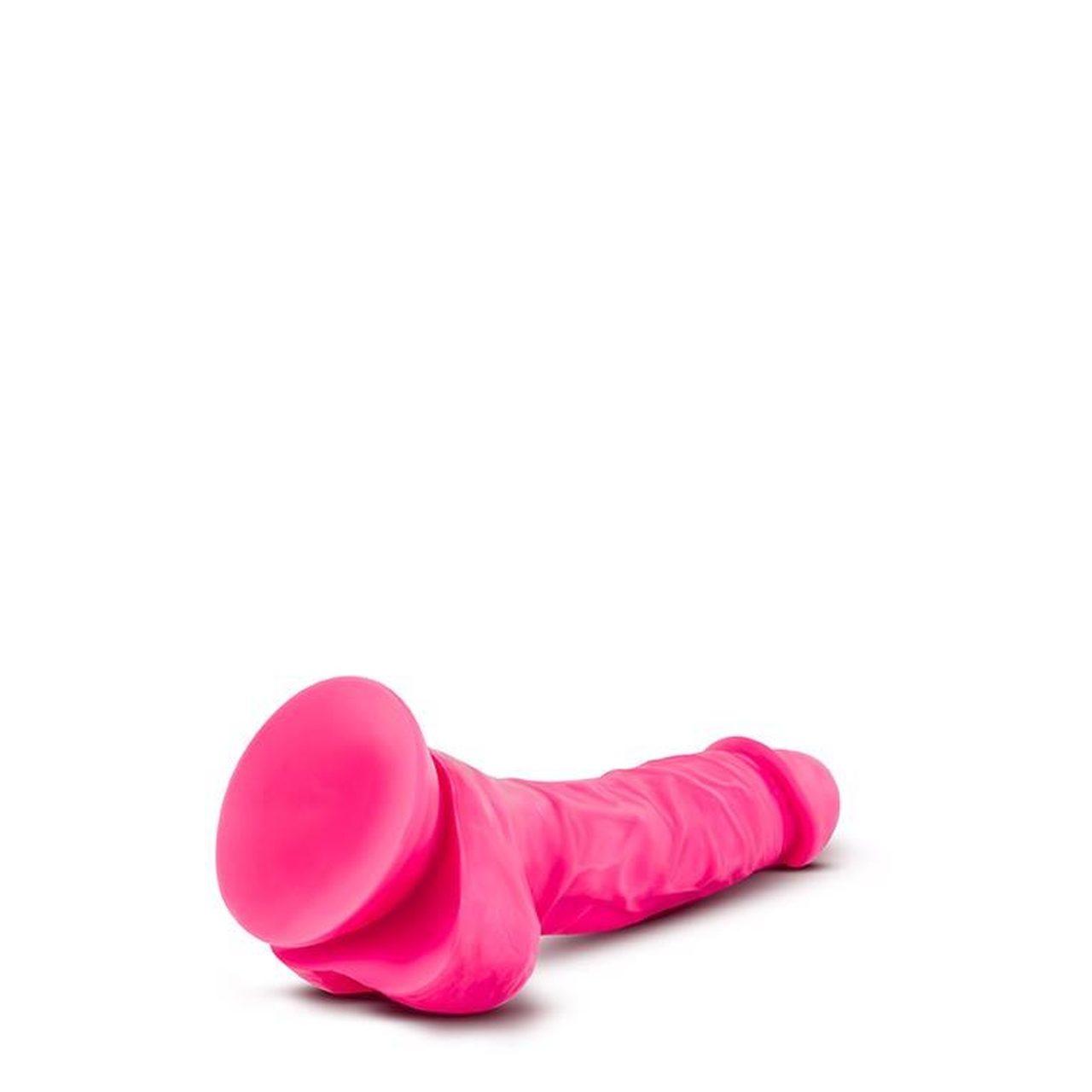 Realistyczne dildo dual density 19 cm z przyssawką | Loris.pl