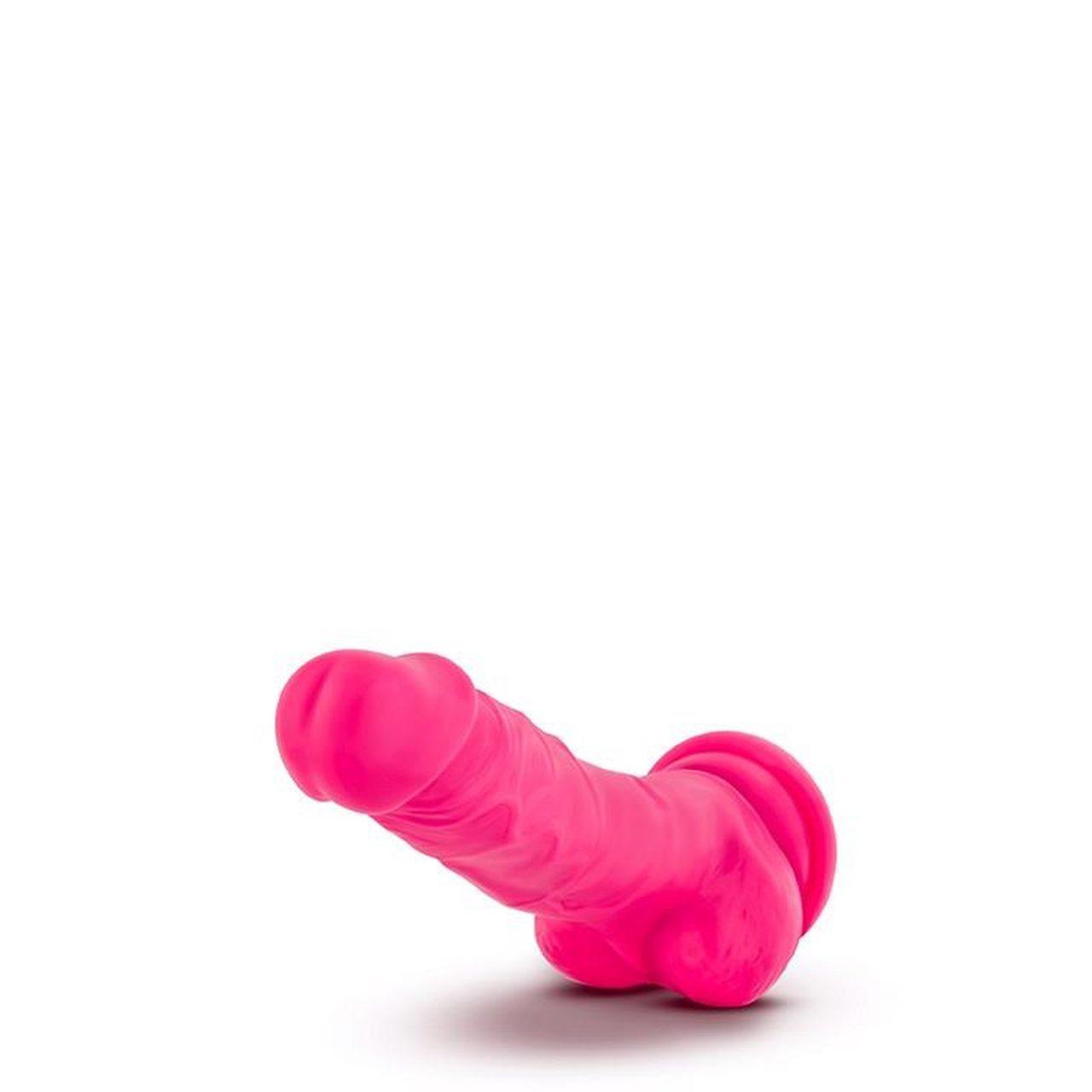 Realistyczne dildo dual density 19 cm z przyssawką | Loris.pl