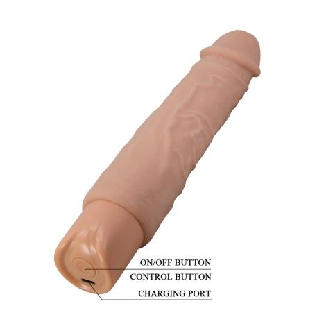 Realistyczne dildo wibrator usb-c | 10 trybów wibracji