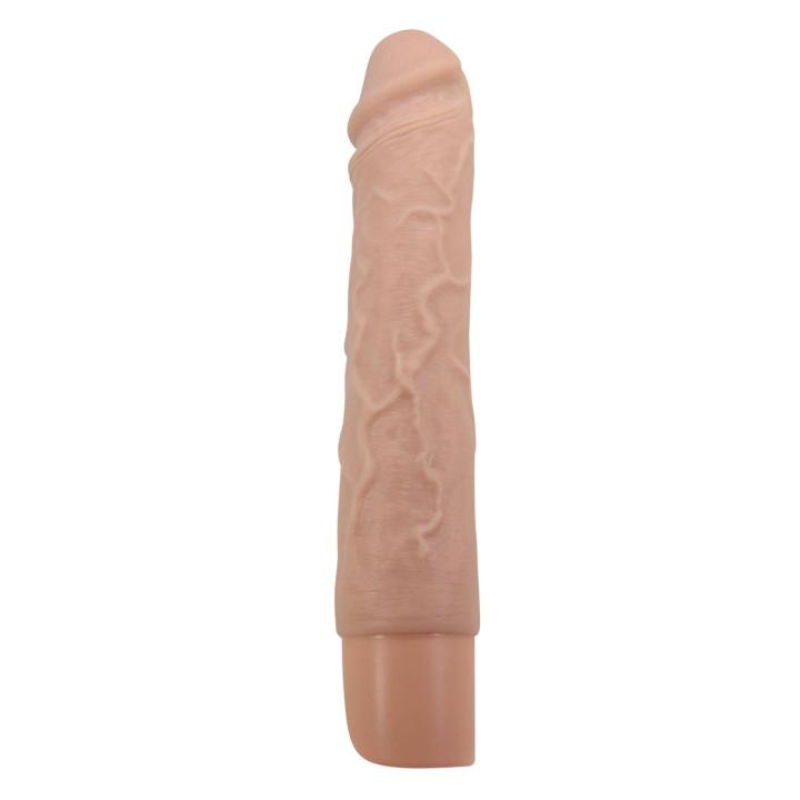 Realistyczny wibrator 22,3 cm cielisty – 10 trybów, USB-C, wodoodporny