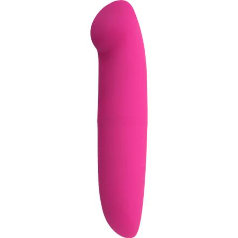 Mini wibrator do punktu G 13 cm fioletowy | Precyzyjna stymulacja