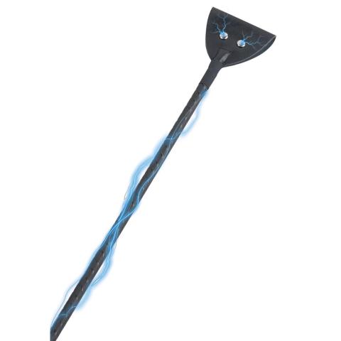 Pejcz BDSM z elektrostymulacją 52 cm czarny | ładowanie USB
