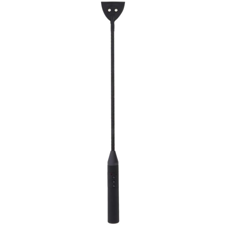 Pejcz BDSM z elektrostymulacją 52 cm czarny | ładowanie USB
