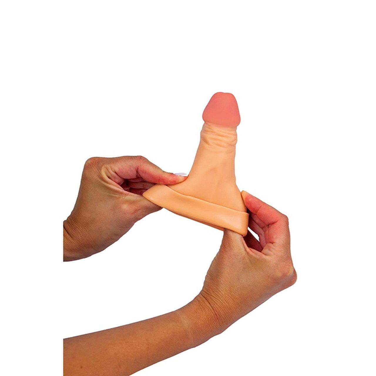 Nakładka przedłużająca na penisa 17,5 cm +5 cm | Realistyczna TPE | Loris.pl