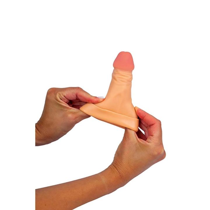 Nakładka przedłużająca na penisa 17,5 cm +5 cm | Realistyczna TPE