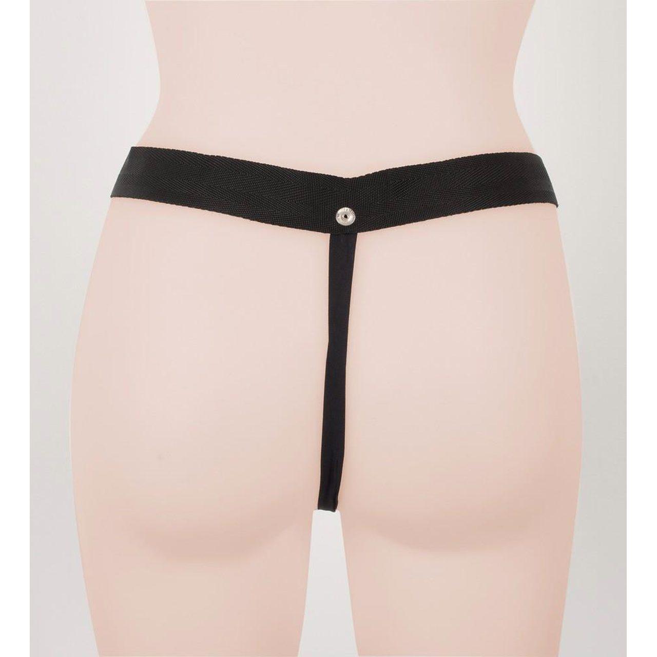 Realistyczny rękaw strap-on wydłużający i pogrubiający z regulowanym pasem | Loris.pl