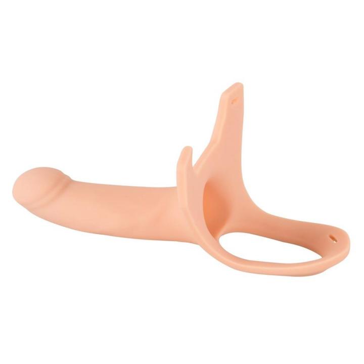 Strap-on przedłużający o 5 cm – pusty w środku, regulowane pasy