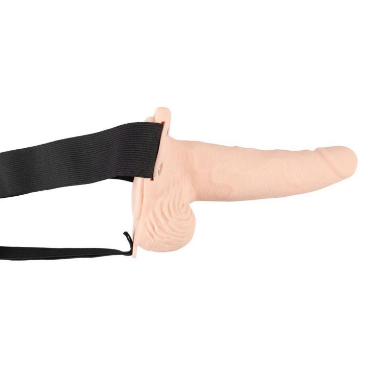 Wibrująca nakładka strap-on na jockstrapie 7 trybów