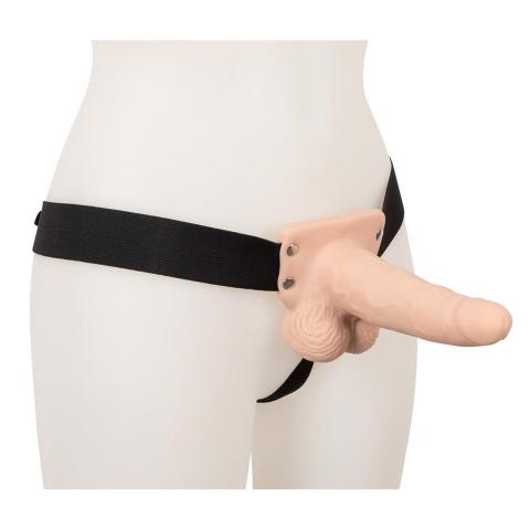 Wibrująca nakładka strap-on na jockstrapie 7 trybów