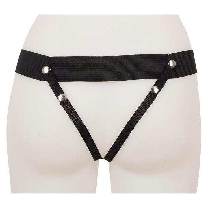 Wibrująca nakładka strap-on na jockstrapie 7 trybów