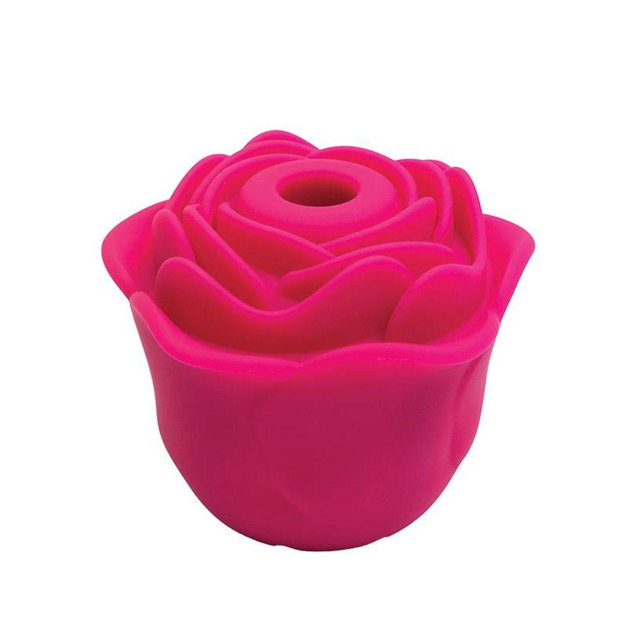 Stymulator łechtaczki z falami powietrznymi róża | 10 trybów | Loris.pl