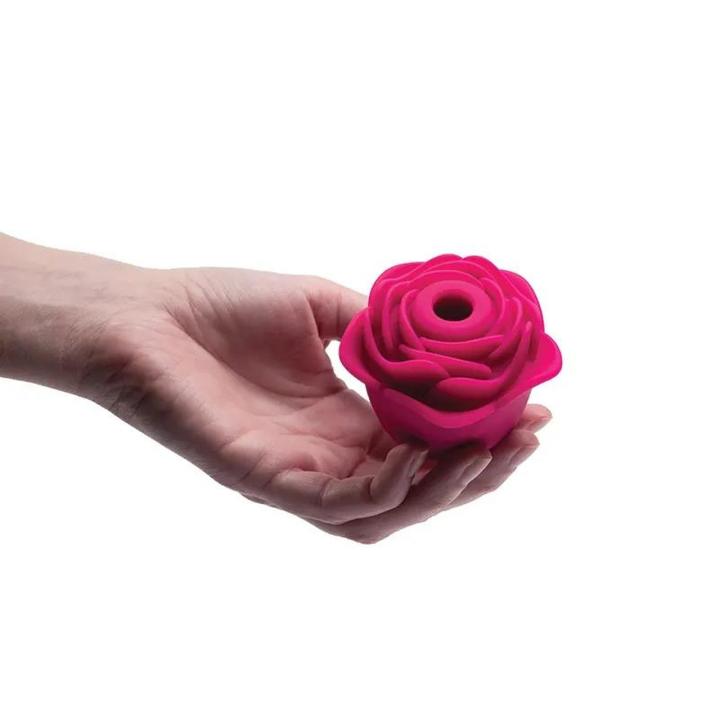Stymulator łechtaczki z falami powietrznymi róża | 10 trybów | Loris.pl