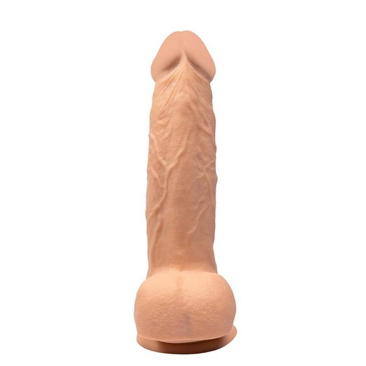 Rotacyjny wibrujący dildo 22 cm z pilotem USB i wodoodpornością