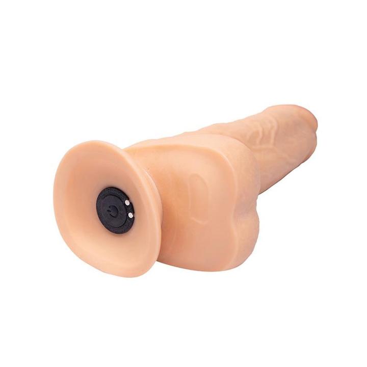 Rotacyjny wibrujący dildo 22 cm z pilotem USB i wodoodpornością