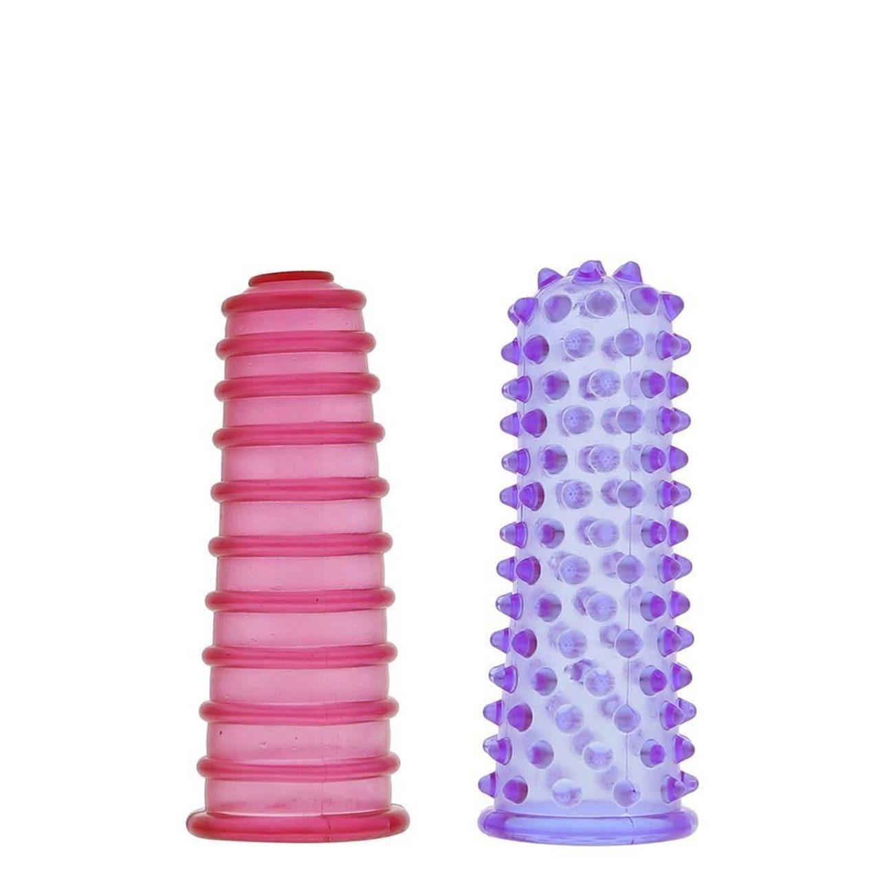 Nakładki na palce 2 szt z wypustkami i prążkami | Loris.pl