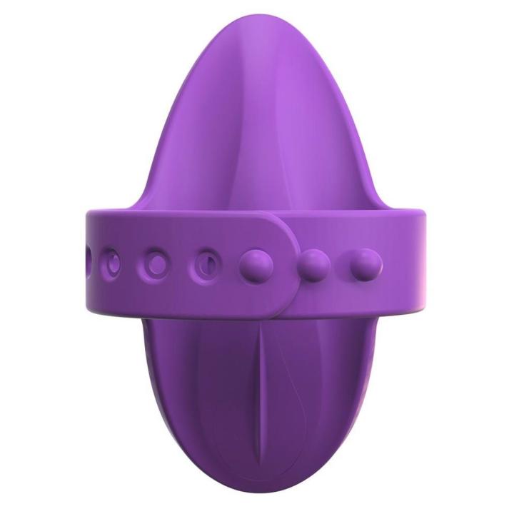 Wibrator palcowy z pętlą i ładowaniem USB | Wodoodporny silikon