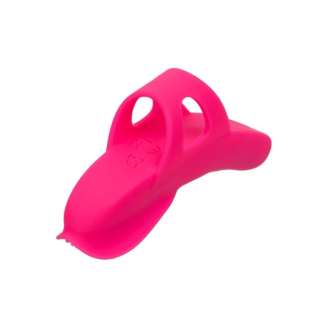 Wibrujący masażer na palec z wypustkami 10 trybów | Wodoodporny USB