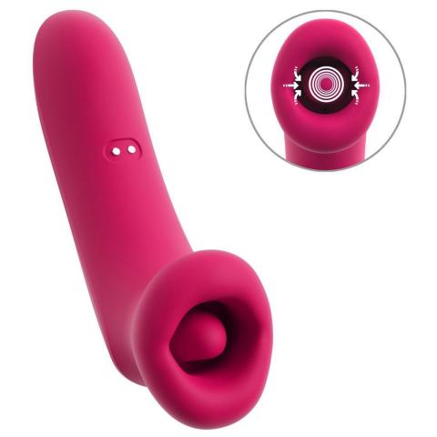 Stymulator ssący z wibrującym językiem USB | 3 ssania, 10 wibracji