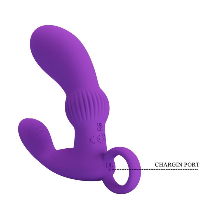 Masażer prostaty 12 trybów wibracji z pamięcią | wodoodporny | USB