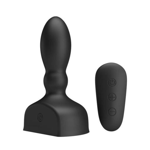 Nadmuchiwana wtyczka analna z wibracjami do masażu prostaty