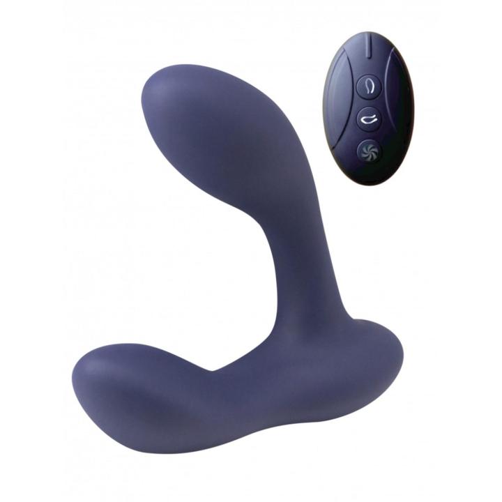 Masażer prostaty z pilotem i 2 silnikami USB | Wodoodporny