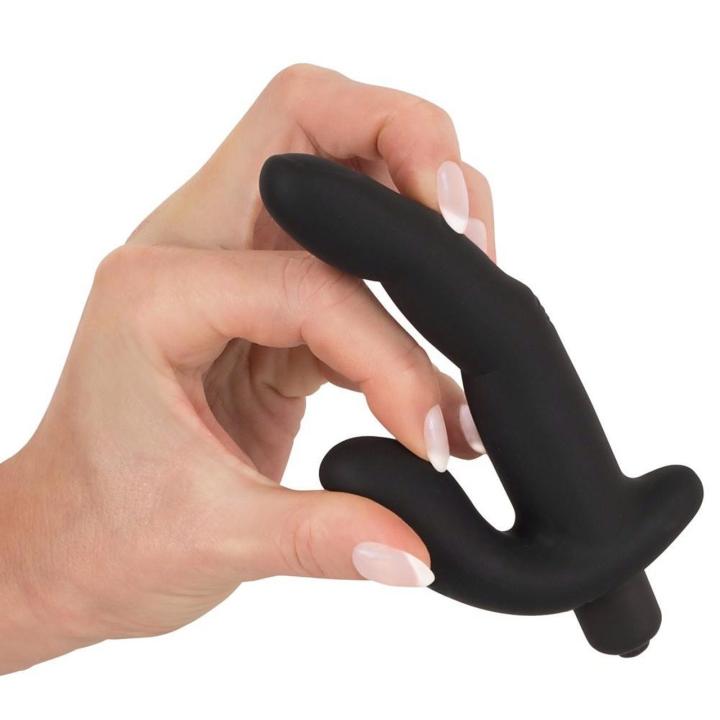 Masażer prostaty w kształcie palca z wibracjami