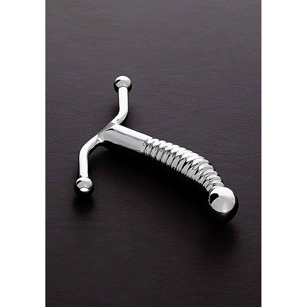 Masażer prostaty i punktu G ze stali nierdzewnej 16 cm | Loris.pl