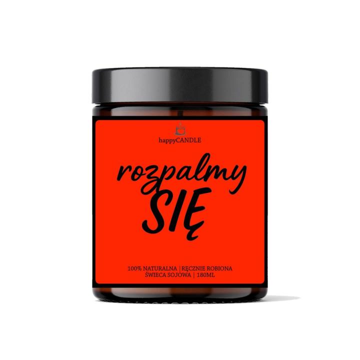 Sojowa świeca do masażu | Zmysłowy zapach i ciepłe światło | Loris.pl