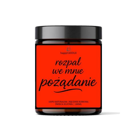 Sojowa świeca do masażu zmysłowy zapach