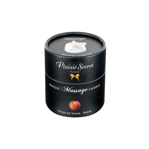 Brzoskwiniowa świeca do masażu 80 ml | Ciepły olejek do masażu